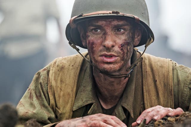 Andrew Garfield has been nominated for a Bafta for his portrayal of Doss in this cinematic tribute