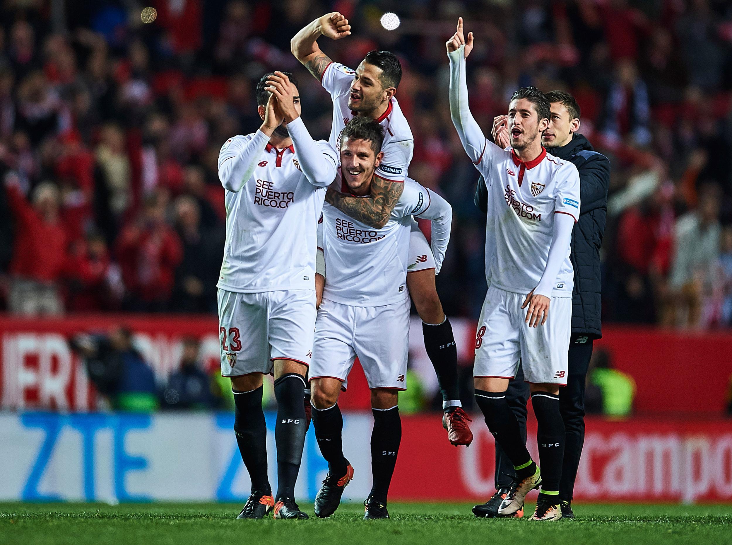 Sevilla are now just a point behind Real Madrid