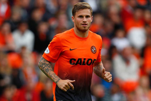 David Goodwillie (pictured) and David Robertson have to pay £100,000 in damages after a civil court ruled they raped a woman in 2011