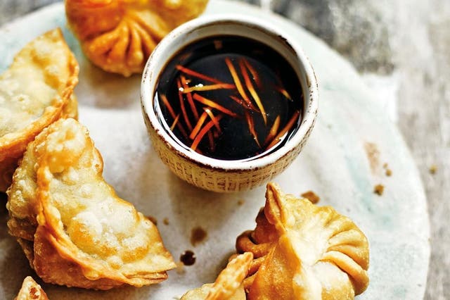 These Chinese dumplings with a shiitake and chive filling take just five minutes to cook through