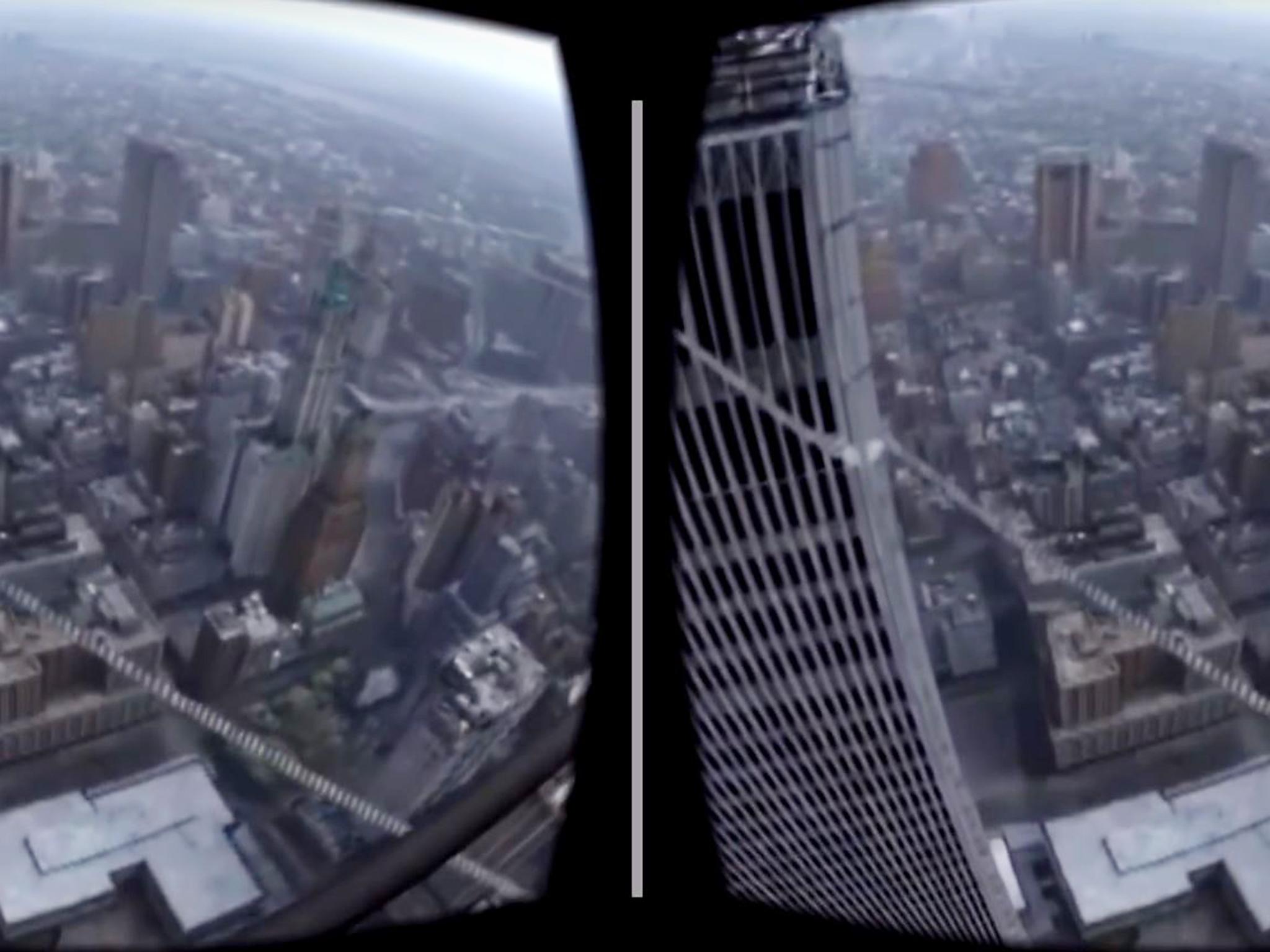 A trailer for ‘The Walk’ received a VR treatment, giving viewers an intense experience from the safety of their homes