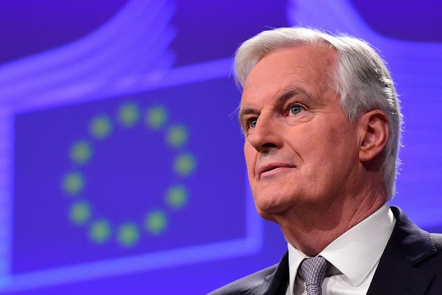 Michel Barnier, the lead negotiator for the EU