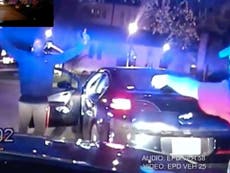 Police caught beating black man they suspected of stealing his own car