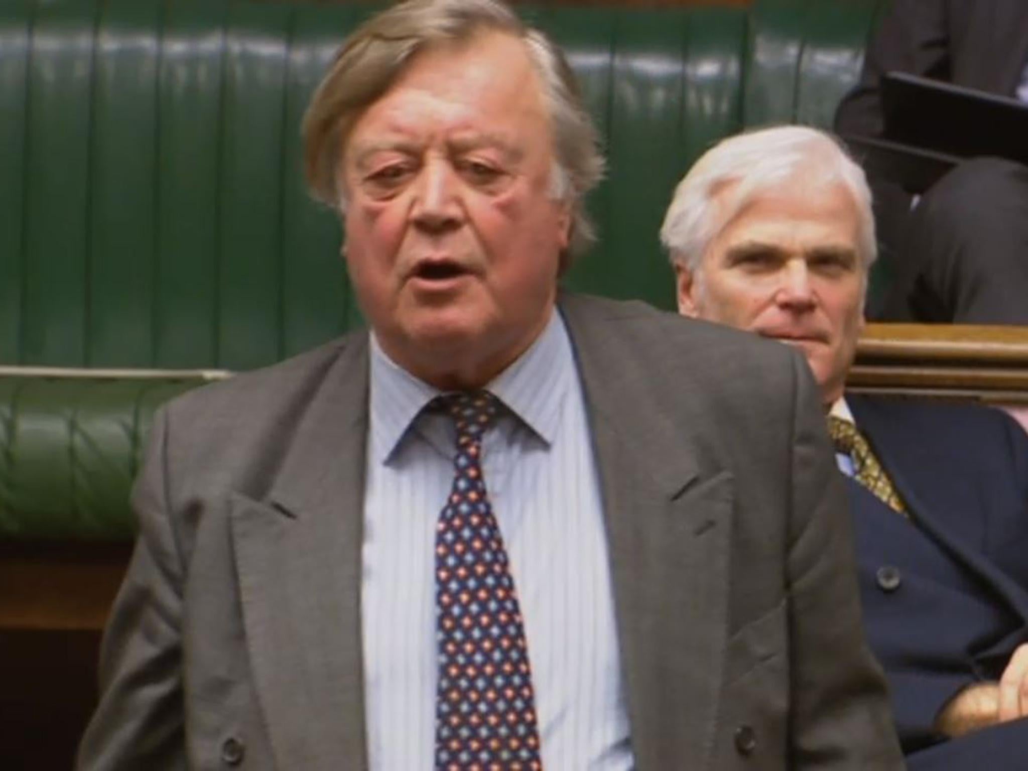 Ken Clarke in Parliament on 17 January