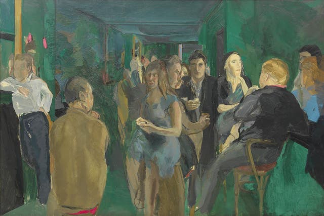 Michael Andrews 'The Colony Room 1', 1962, oil on board