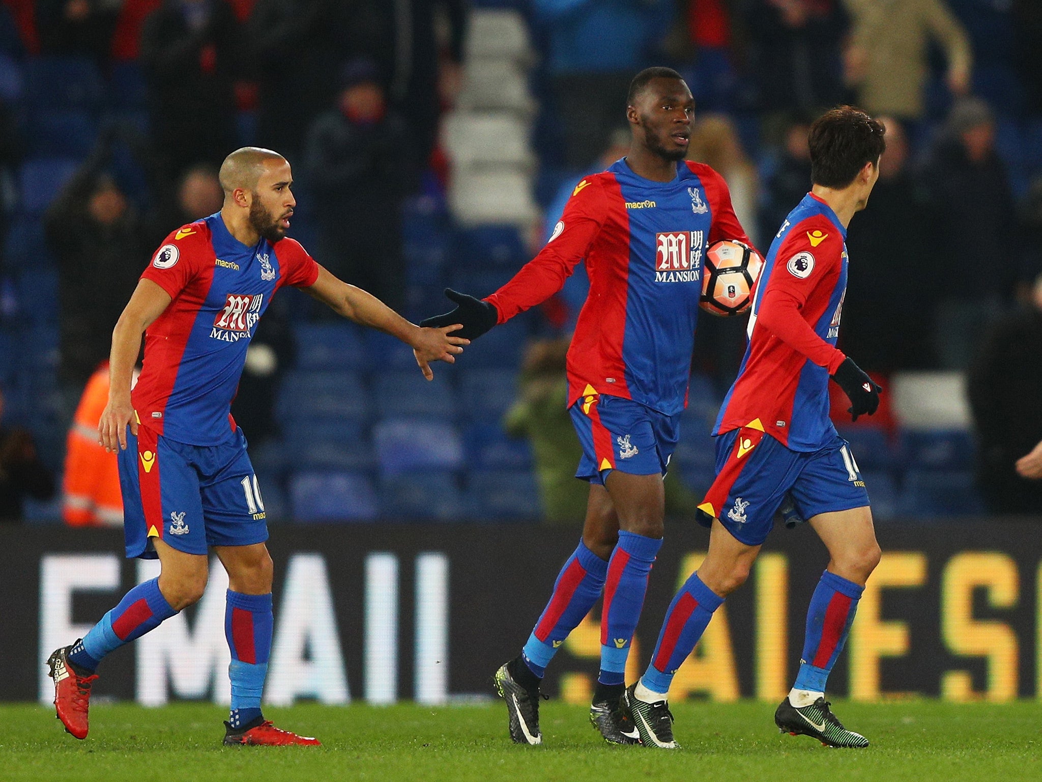 Benteke's goals booked Palace's place the fourth round, where they will face Manchester City