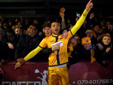 Sutton beat Wimbledon at their own game with stunning cup upset