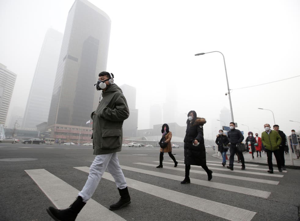 Smog has remained a persistent problem in China's capital