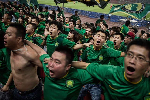 The game is growing in popularity in China