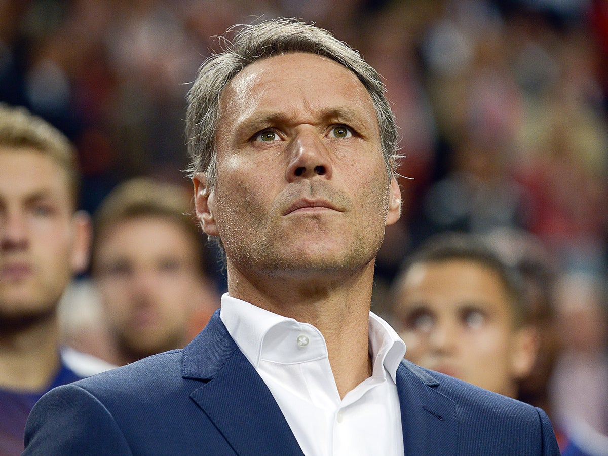 Fifa Technical Director Marco Van Basten Suggests Scrapping Offside As Part Of His Radical Plans For Football The Independent The Independent