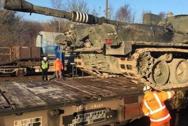 This week, the British Army trialed moving tanks through the Channel Tunnel for the first time