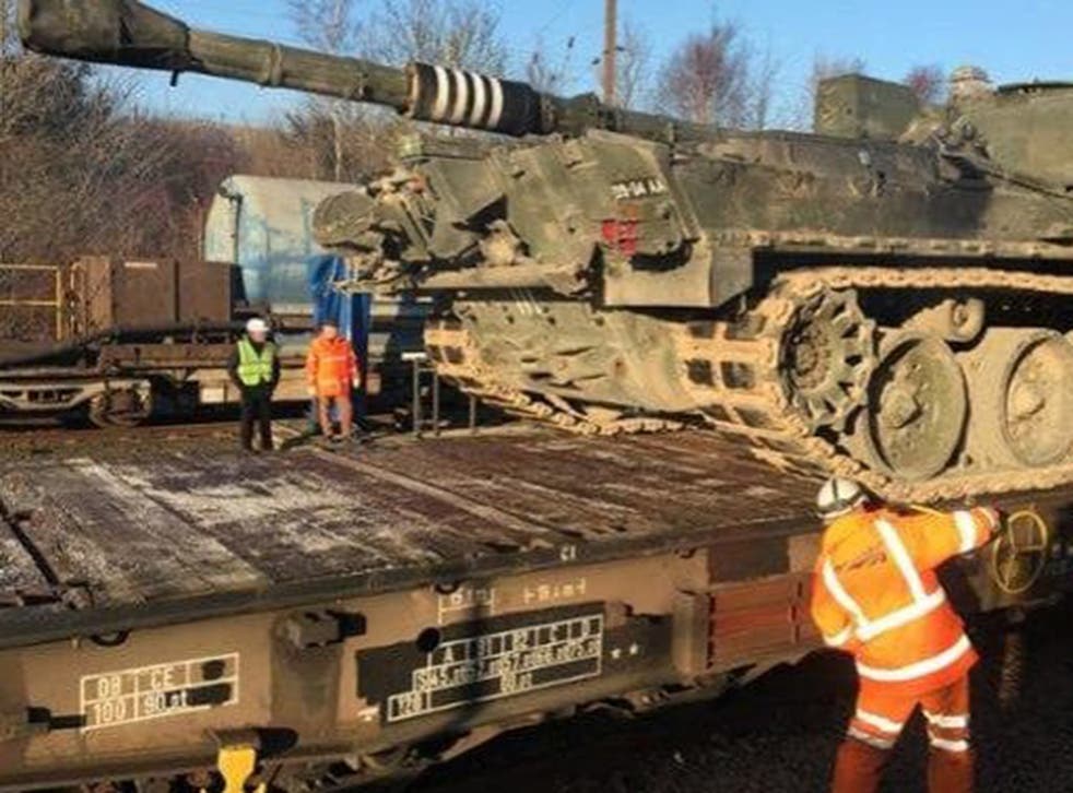 This week, the British Army trialed moving tanks through the Channel Tunnel for the first time