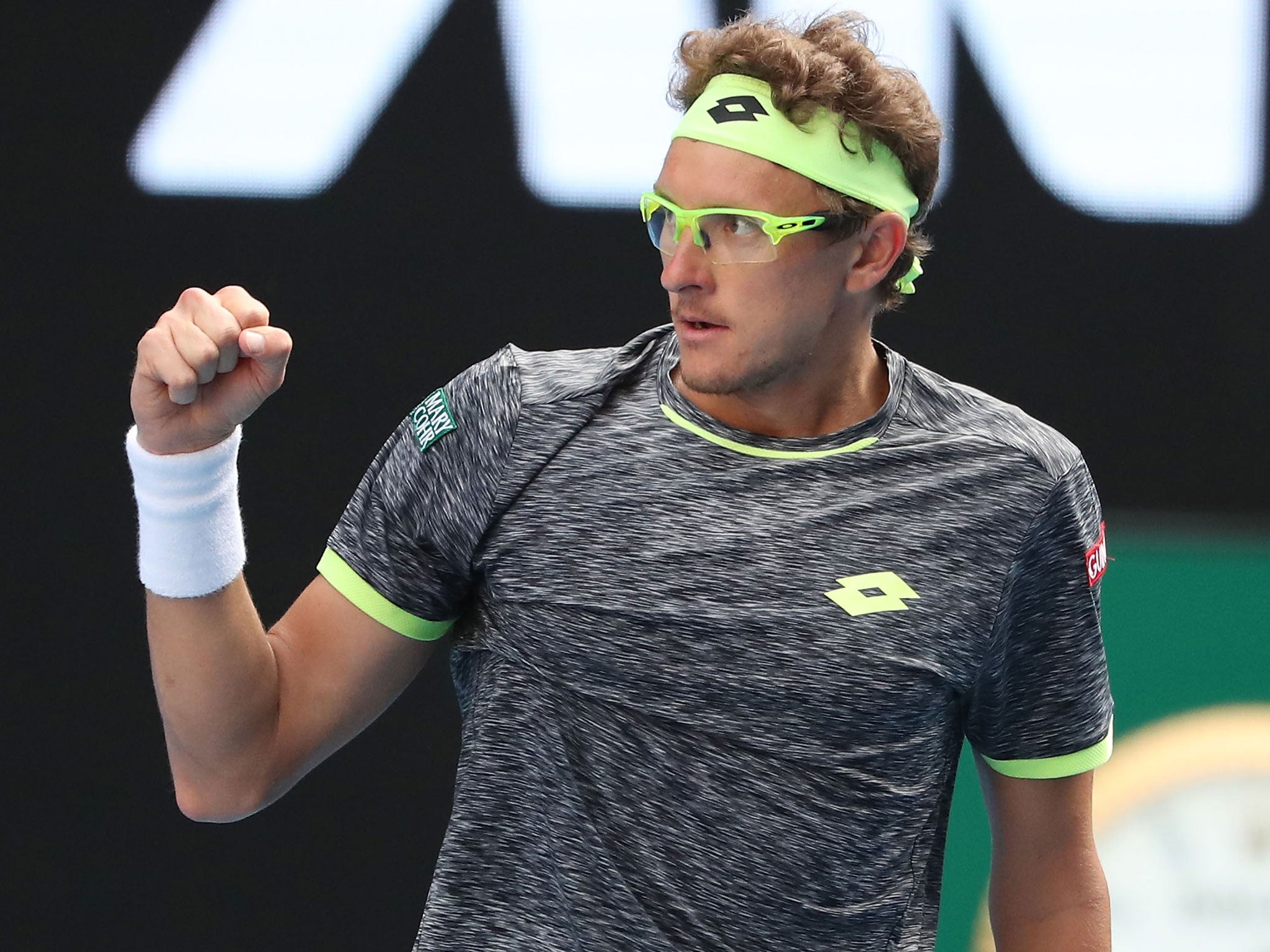 Istomin recorded the biggest win of his career by eliminating Djokovic