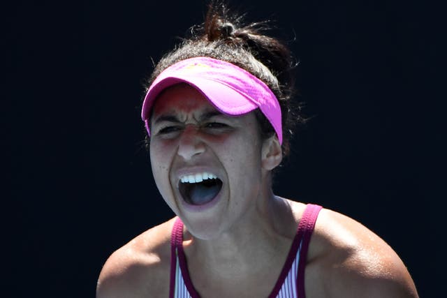 Heather Watson suffered an agonising three-set defeat by Jennifer Brady to bow out of the Australian Open