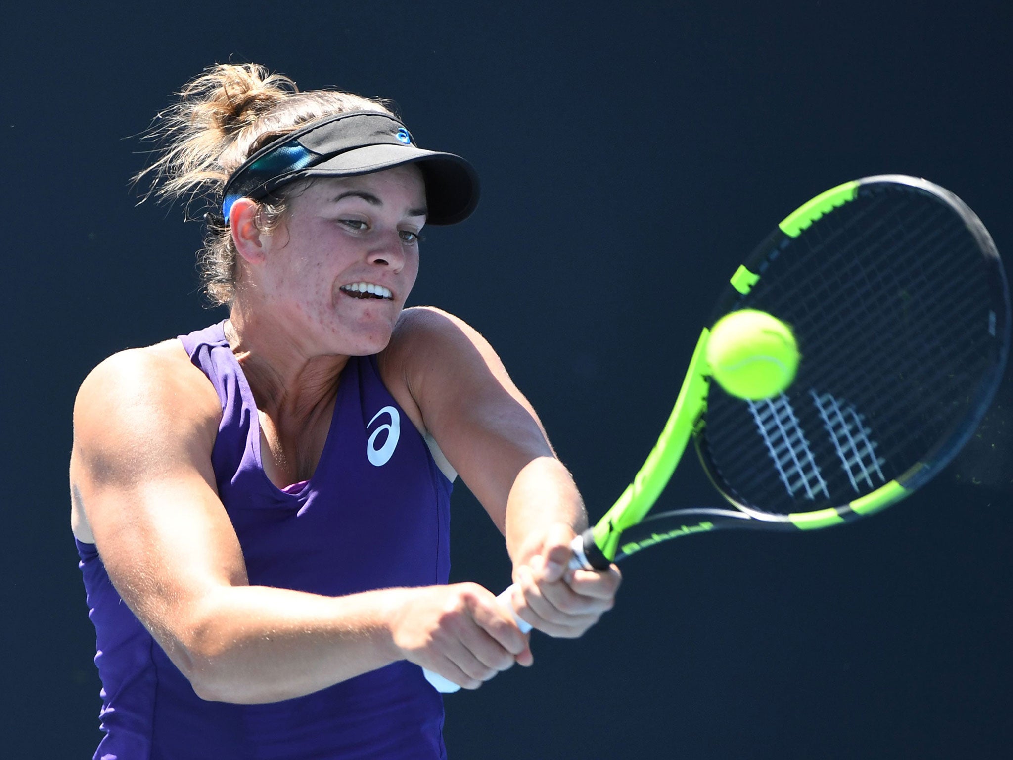 American qualifier Jennifer Brady fought back in the third set to beat Watson