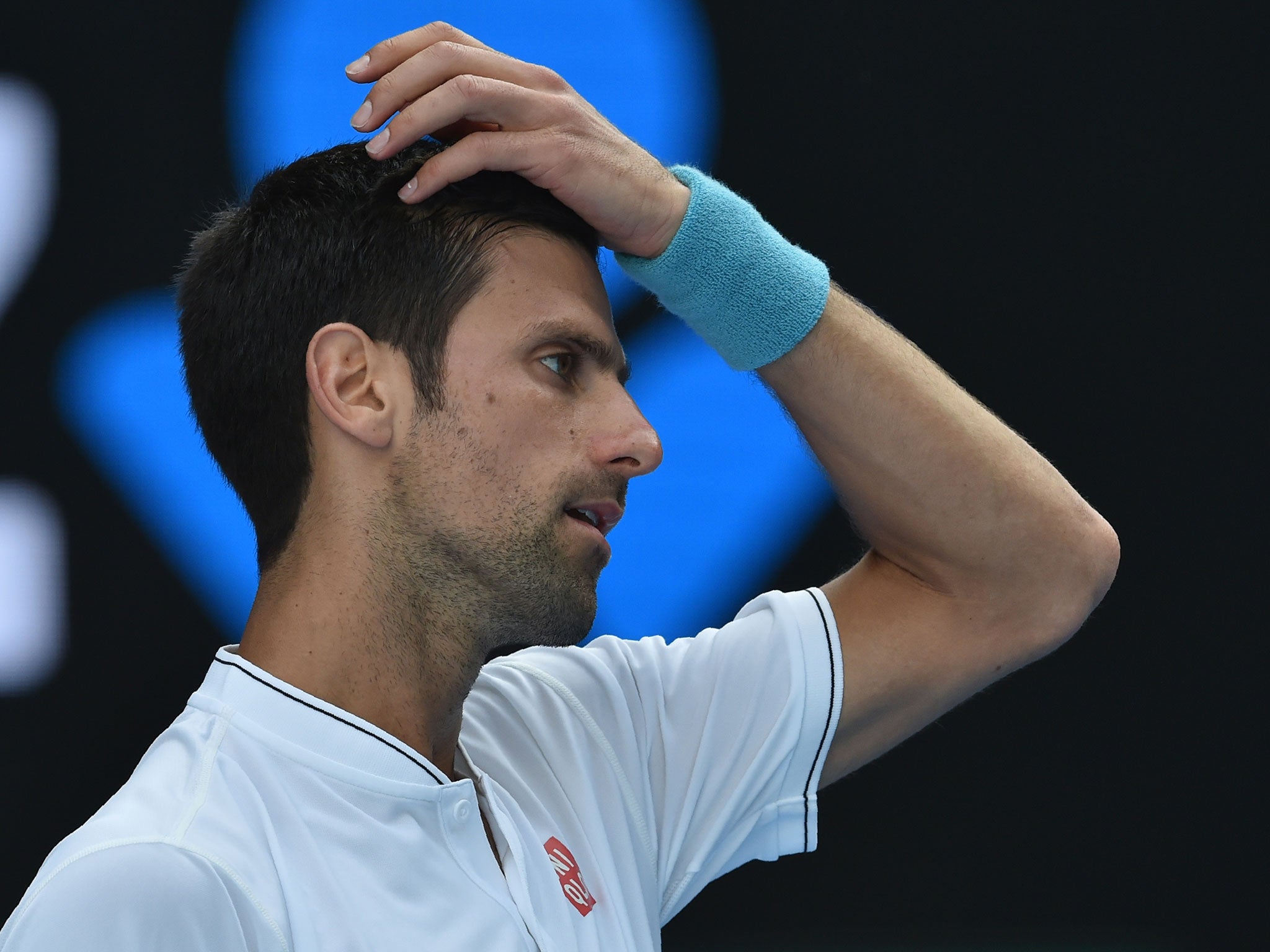 Novak Djokovic suffered a five-set defeat by Russian qualifier Denis Istomin