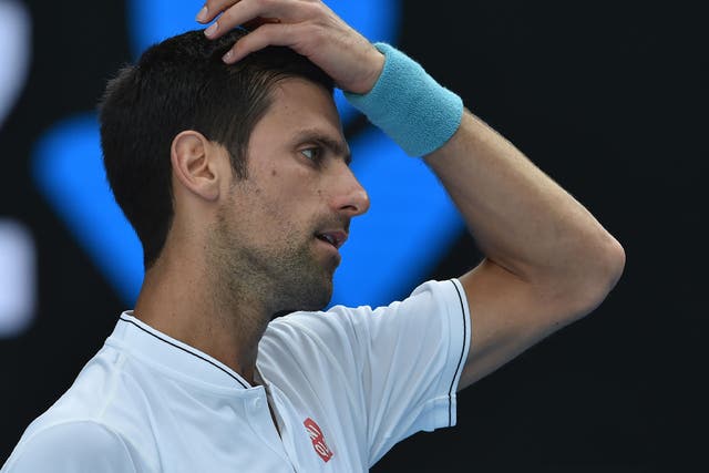 Novak Djokovic suffered a five-set defeat by Russian qualifier Denis Istomin