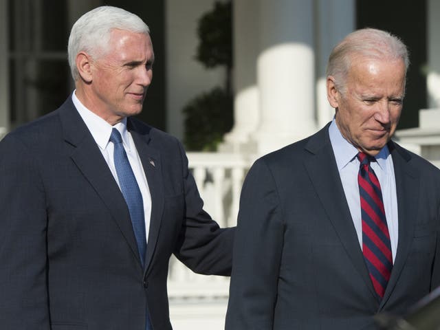 Biden and Pence meet for lunch days after the election