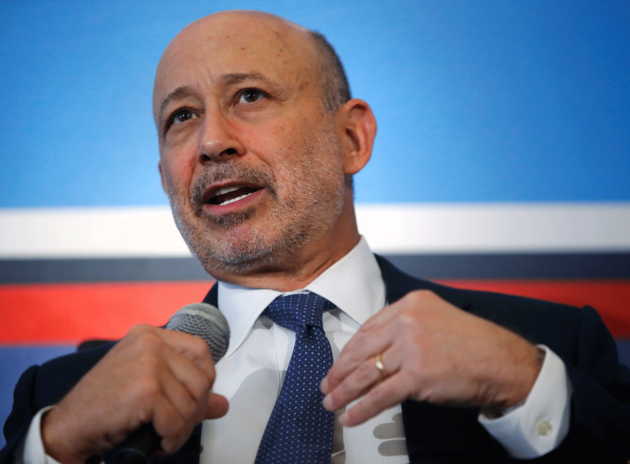 Lloyd Blankfein said his firm has ‘contingency plans’ to relocate people depending on the outcome of the negotiations