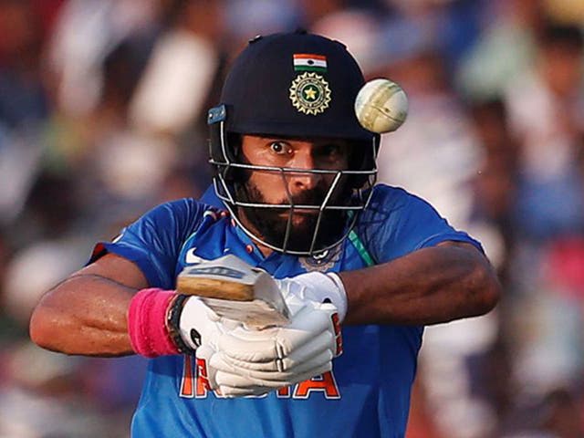 Yuvraj Singh's 150 saw India seize back control after a strong start for England