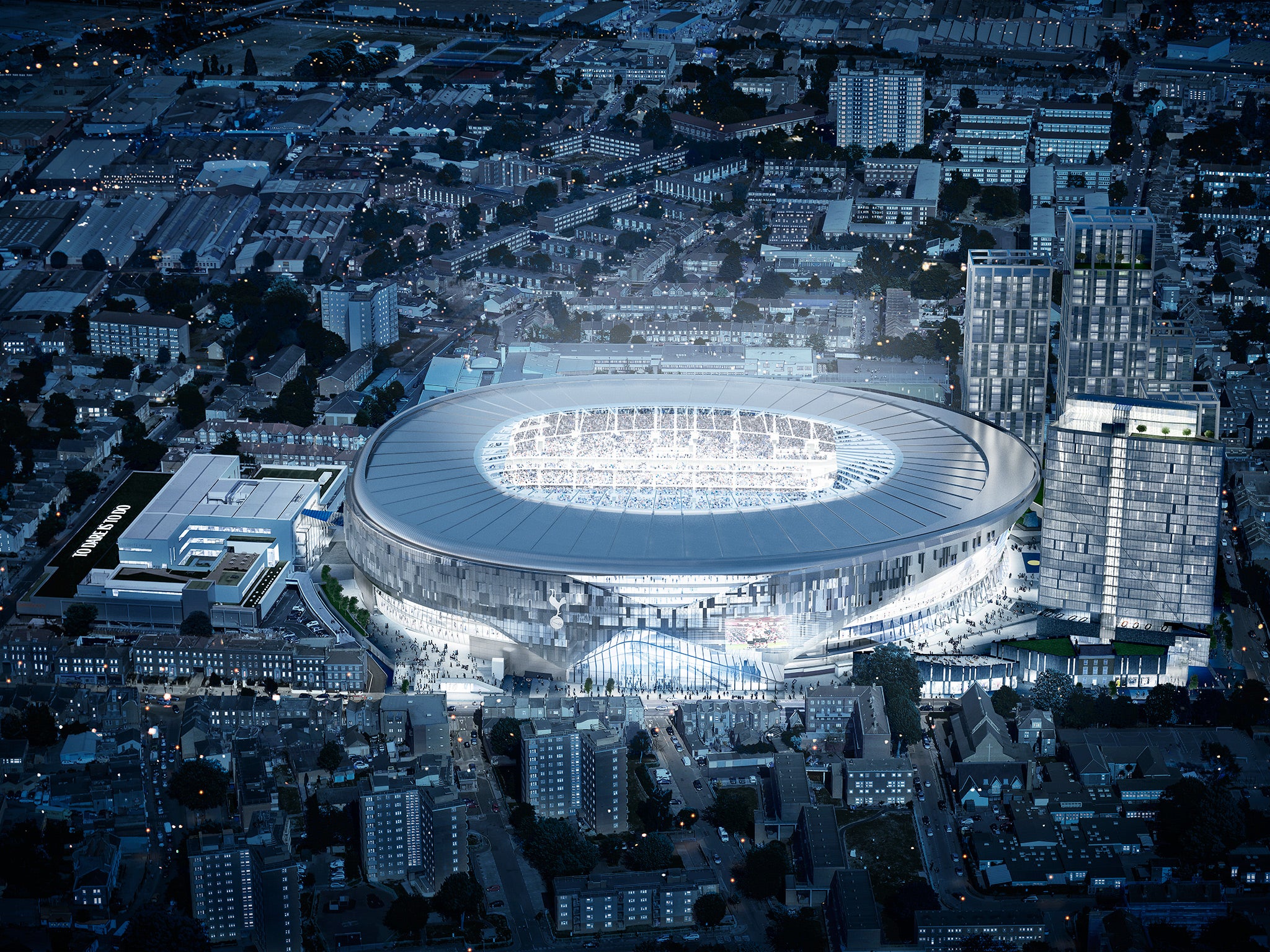 Tottenham are set to leave White Hart Lane for a brand new home