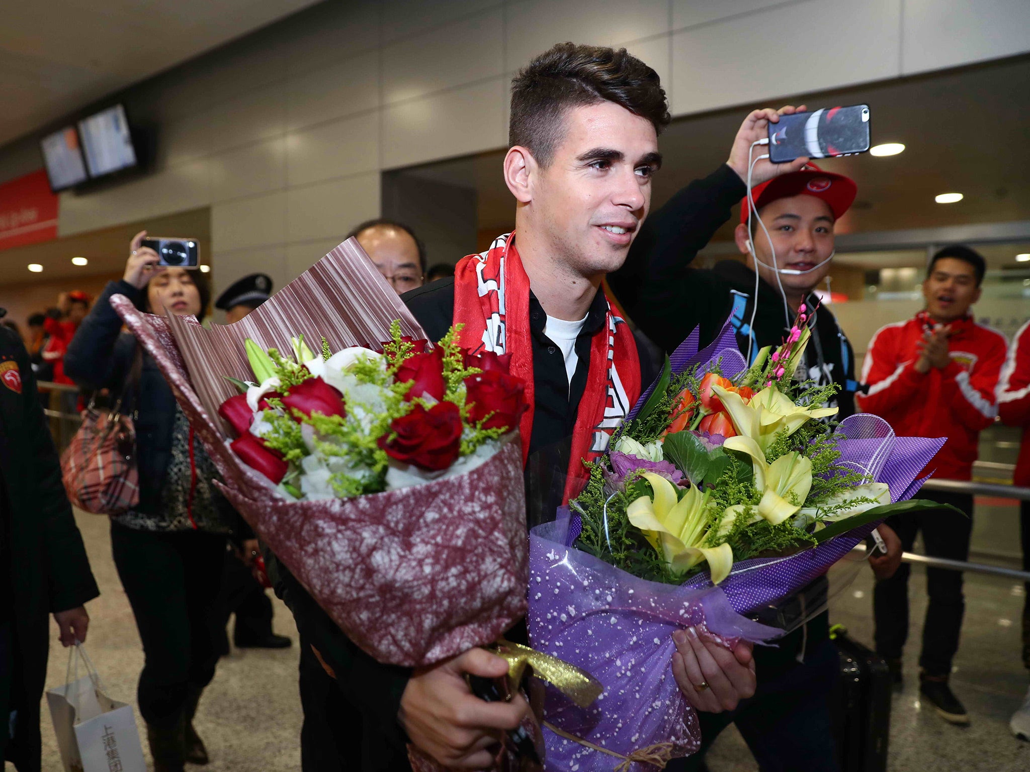 Oscar became the latest footballer to move to China while in his prime earlier this month