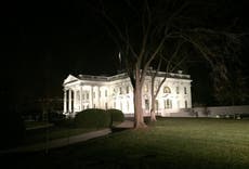 Eerie images show deserted White House on Obama's last night 