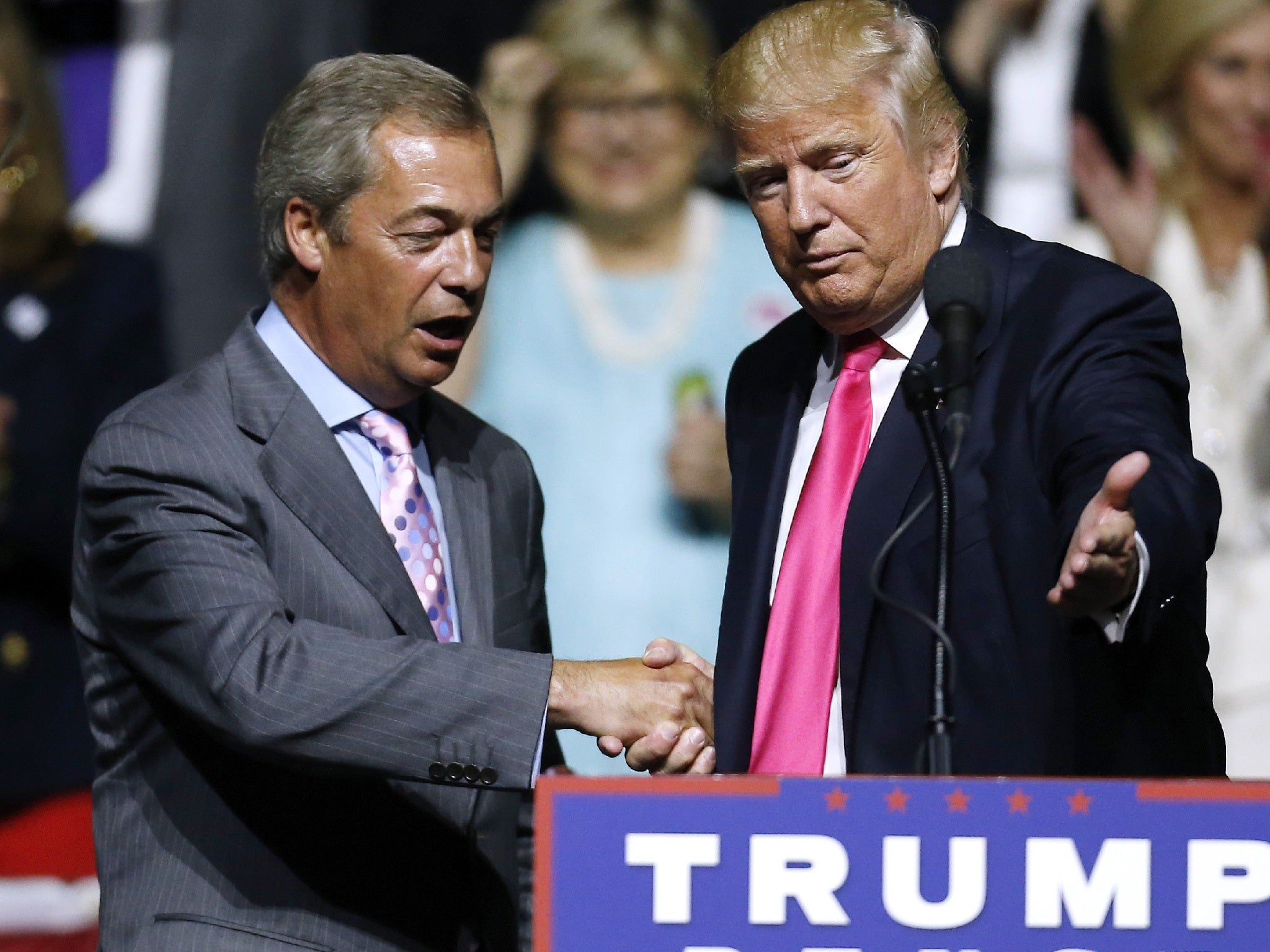Nigel Farage claims, ‘The Trump administration is offering Britain a great gift.’