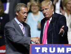 British people are warming to Donald Trump, says Nigel Farage