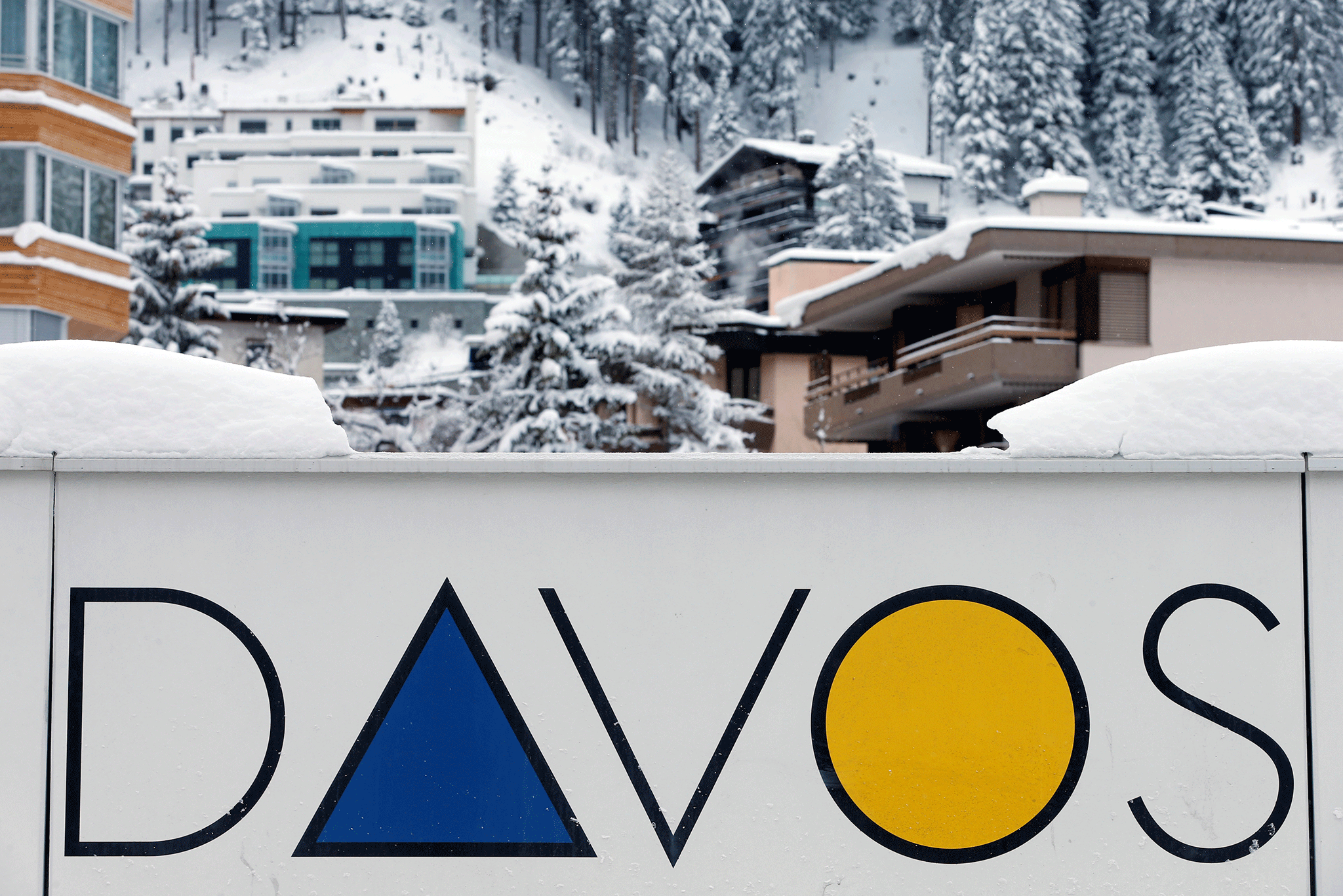 Top bank executives have spoken about their Brexit plans at the World Economic Forum in Davos, Switzerland