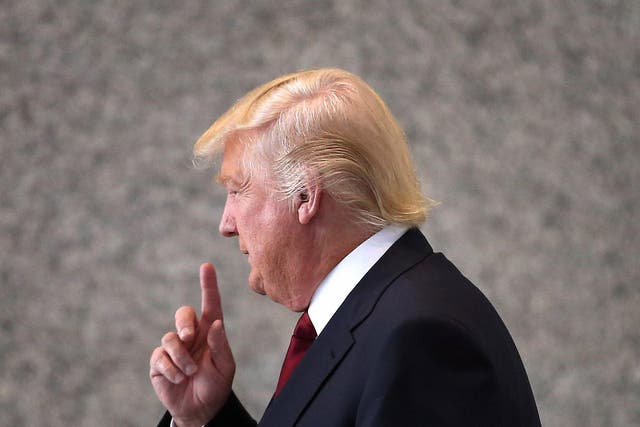 There have been numerous rumours about Mr Trump’s head of hair, with claims he underwent a hair transplant decades ago and styles his hair himself, refusing to have a hairdresser