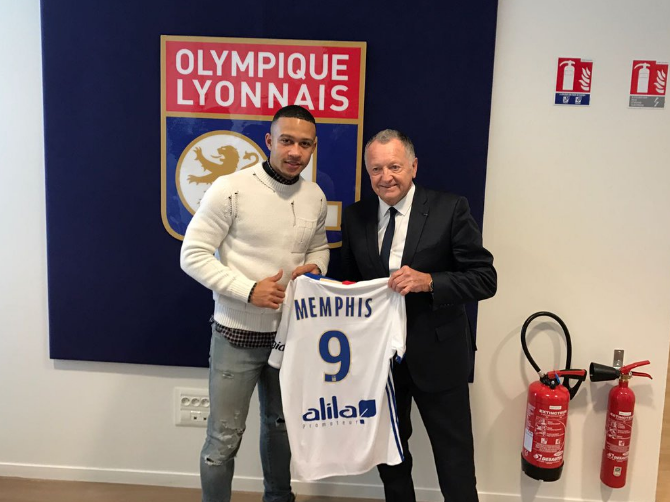 Lyon confirmed the move moments after Depay did on social media