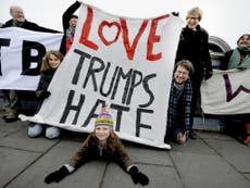 White liberal people protesting against Trump today need to do more