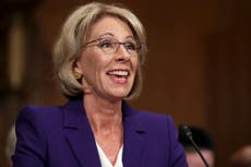 18 states sue Betsy DeVos for delaying rules meant to protect students