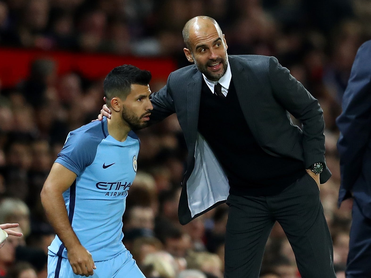 Guardiola was unable to confirm if Aguero signed a new contract last season