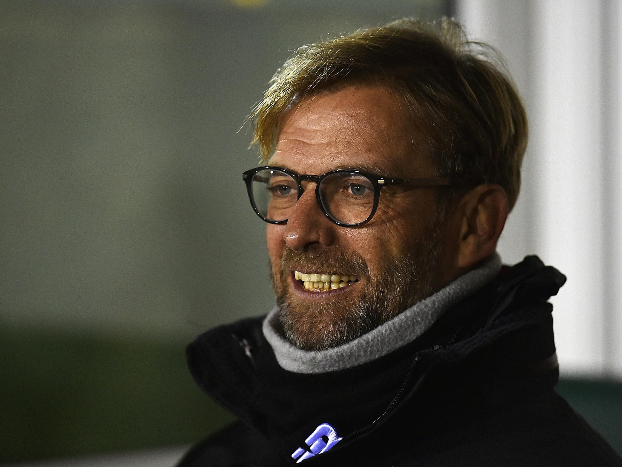 Klopp's side are seven points behind Chelsea, who they play at the end of the month