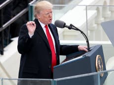 Donald Trump’s 2017 inauguration speech in full