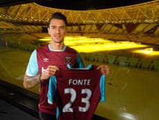 West Ham seal £8m signing of Fonte as Southampton captain leaves