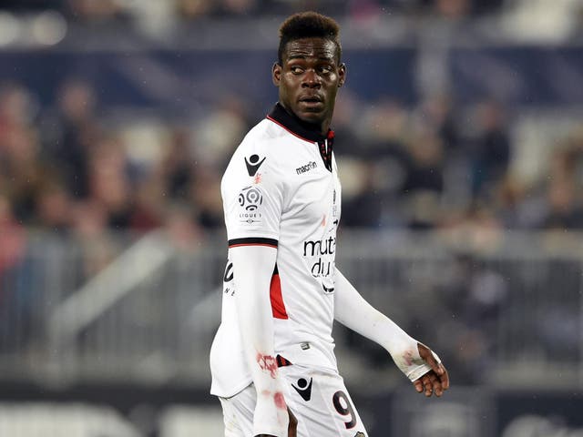 Balotelli has fired Nice to the top of Ligue 1