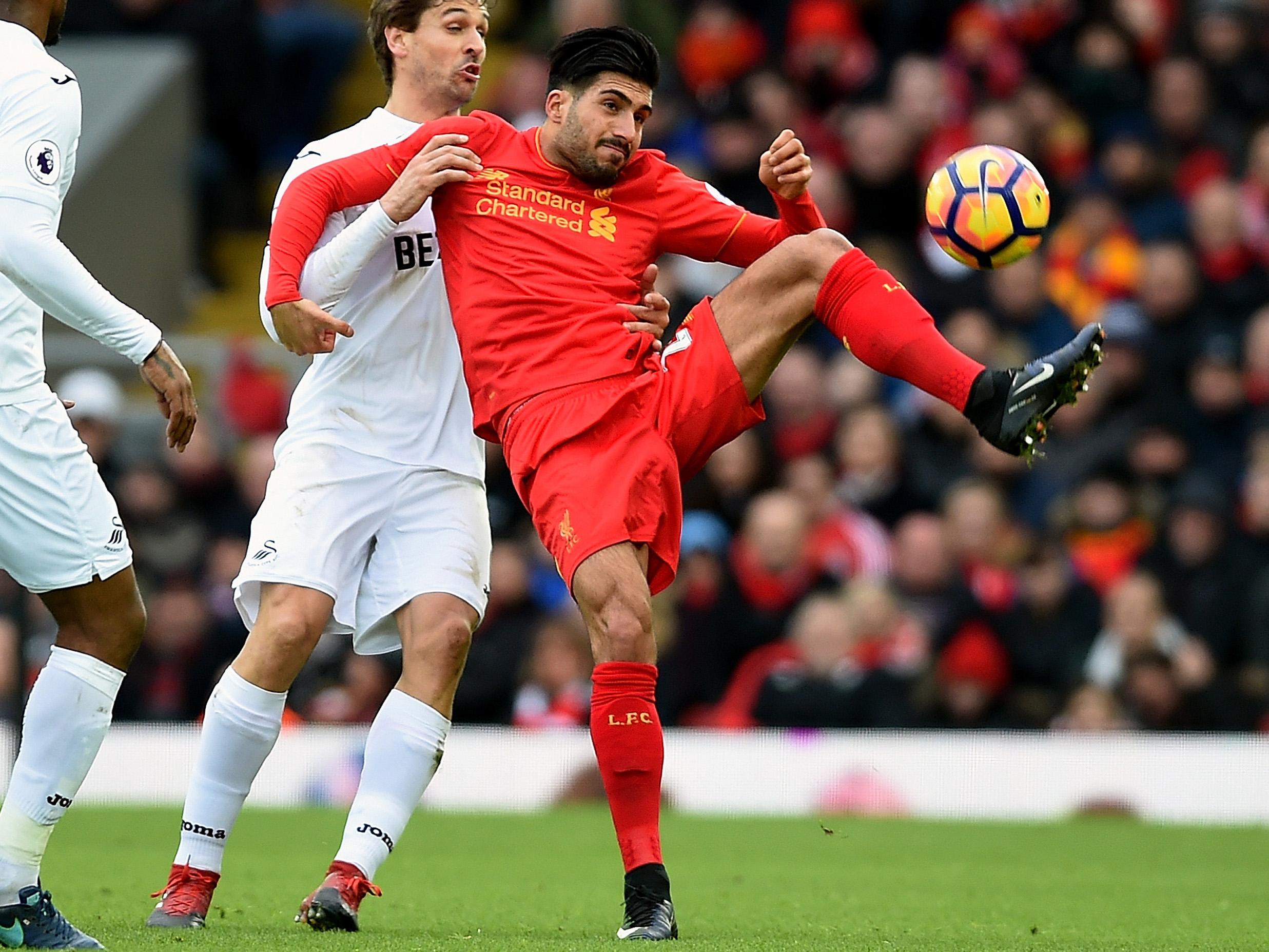 &#13;
Can was far too slow with possession (Getty)&#13;