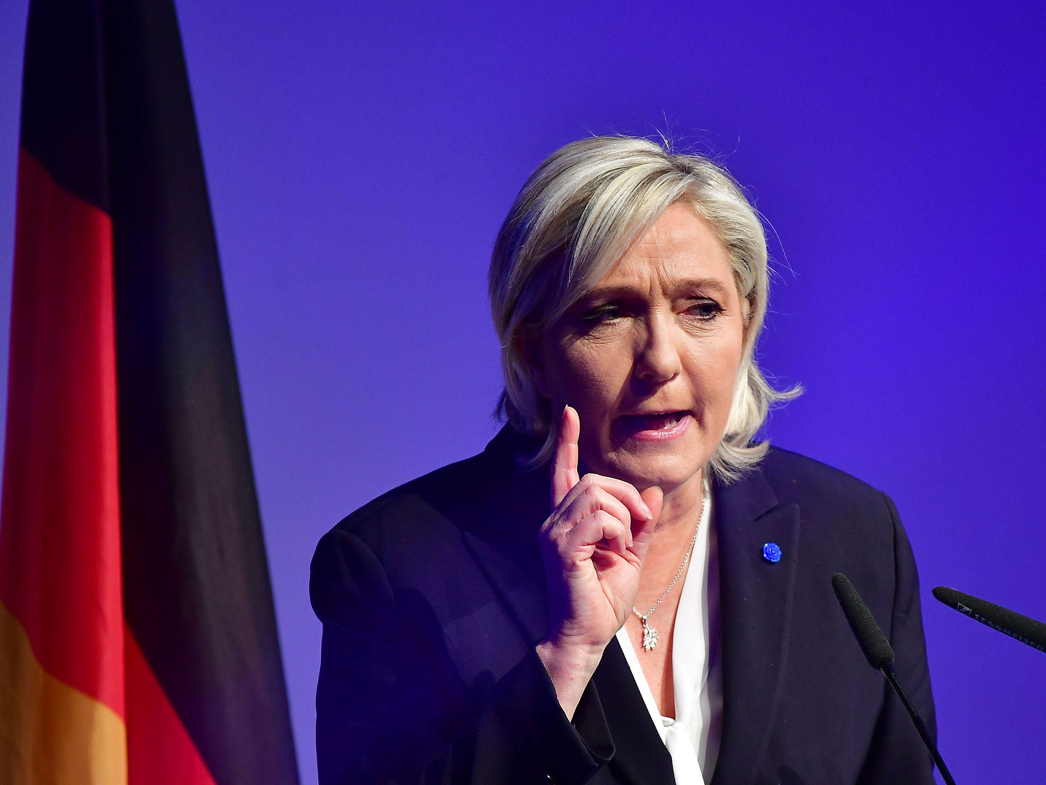 Marine Le Pen, leader of the French Front National party, is now a credible contender for the French presidency