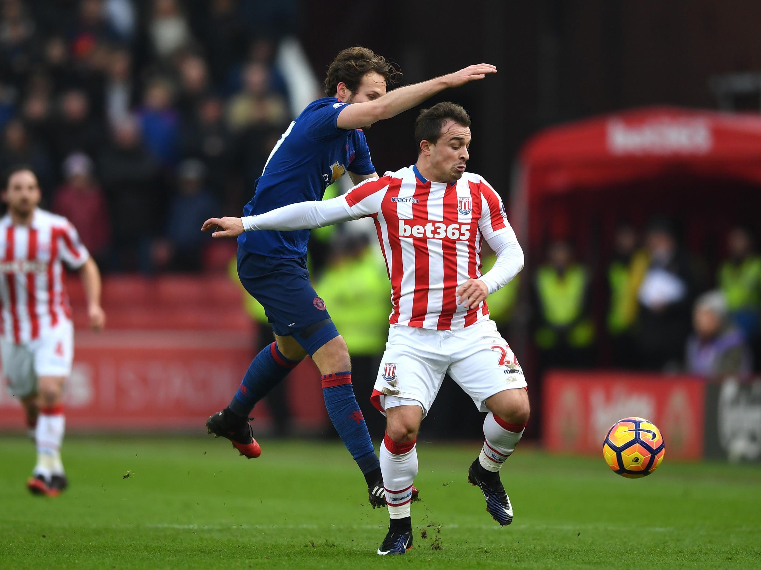 Shaqiri makes his Stoke return (Getty)