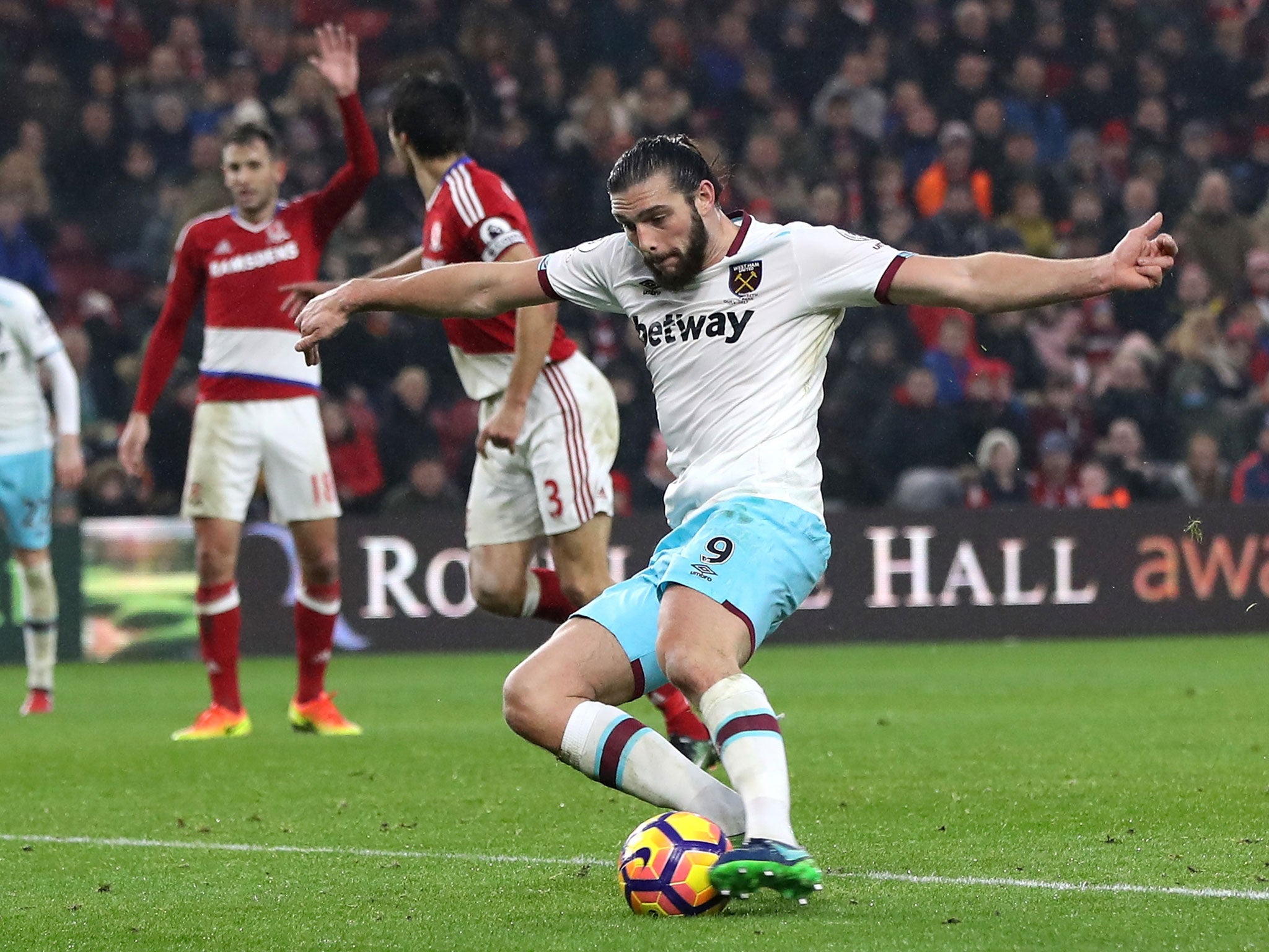 Carroll's three goals in two games have helped West Ham into the top half of the table