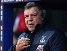 Allardyce hopes 'fitter' Palace will benefit from break to avoid drop
