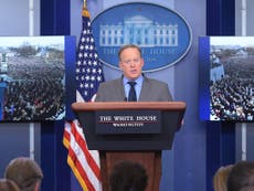 Trump's press secretary attacks media over inauguration crowd reports