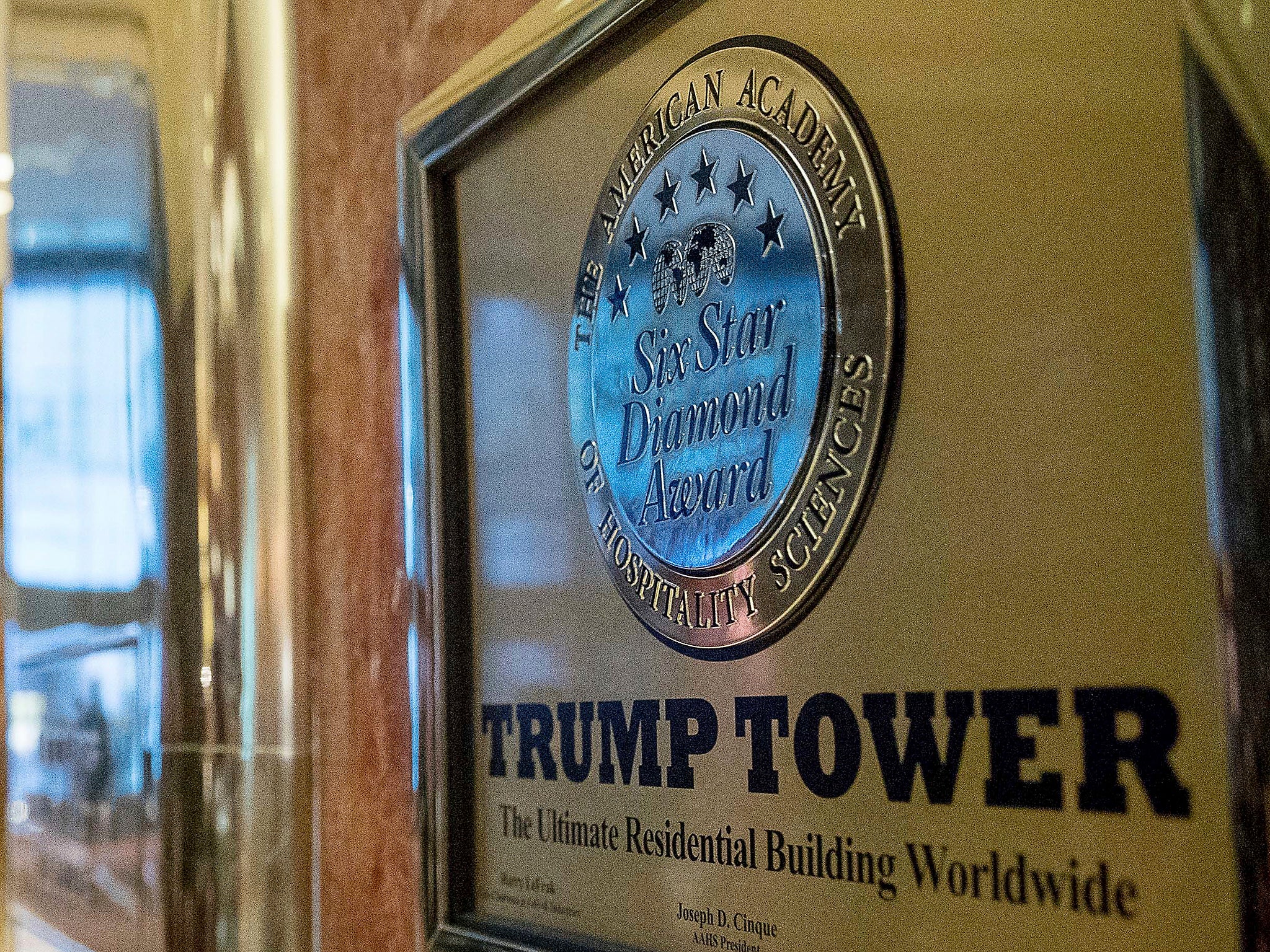 The Trump business has reportedly failed to renew the registration on Trump Tower with the city's authorities