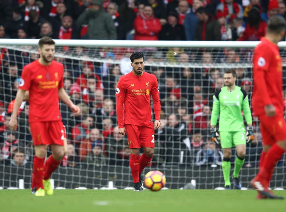 Liverpool suffered their third defeat of the season in a shock reverse at Anfield