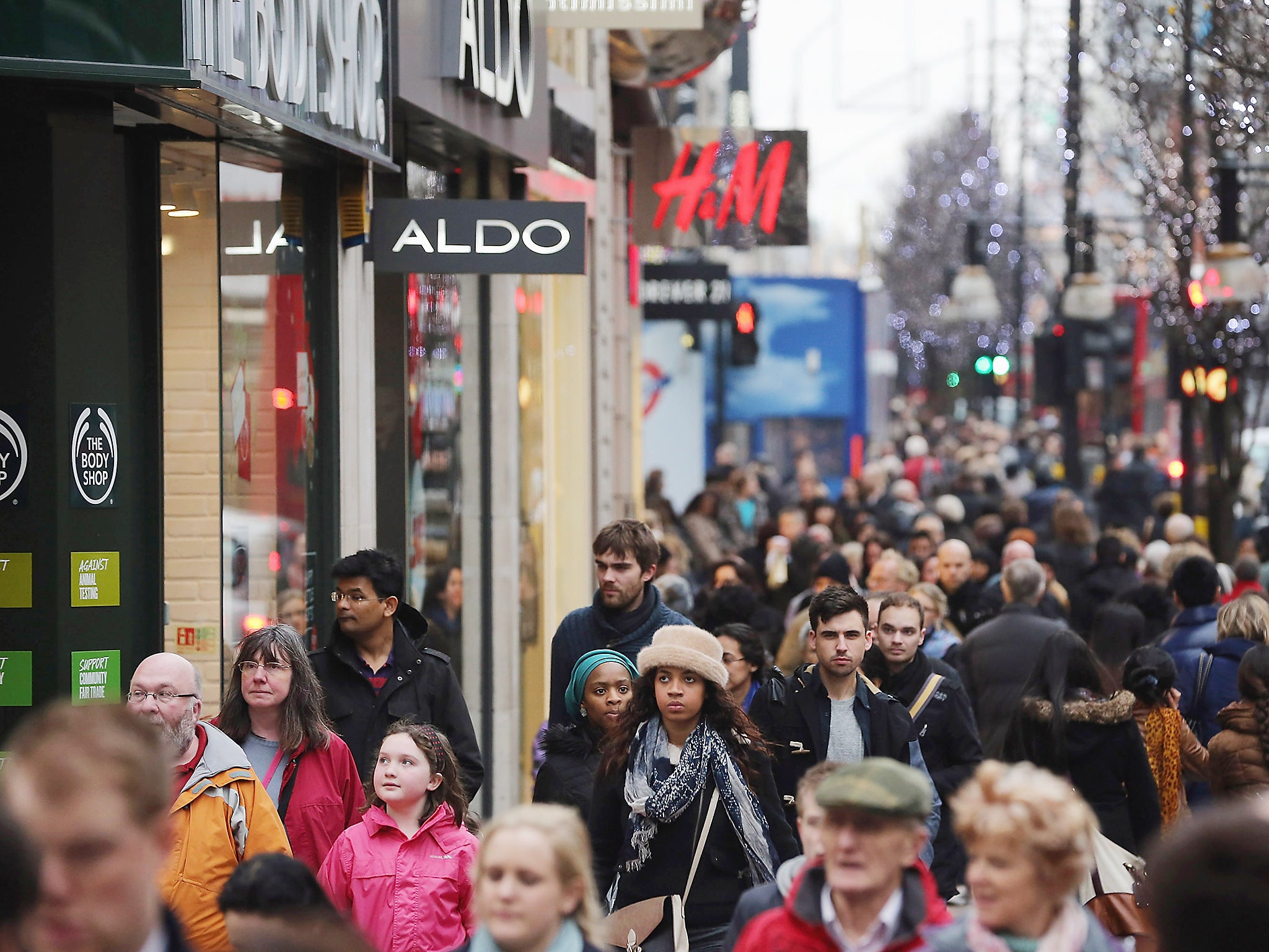 Shoppers have started to reign in their spending