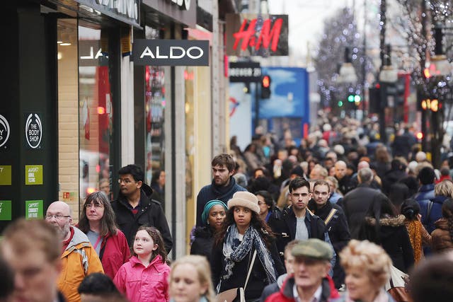 Shoppers have started to reign in their spending 