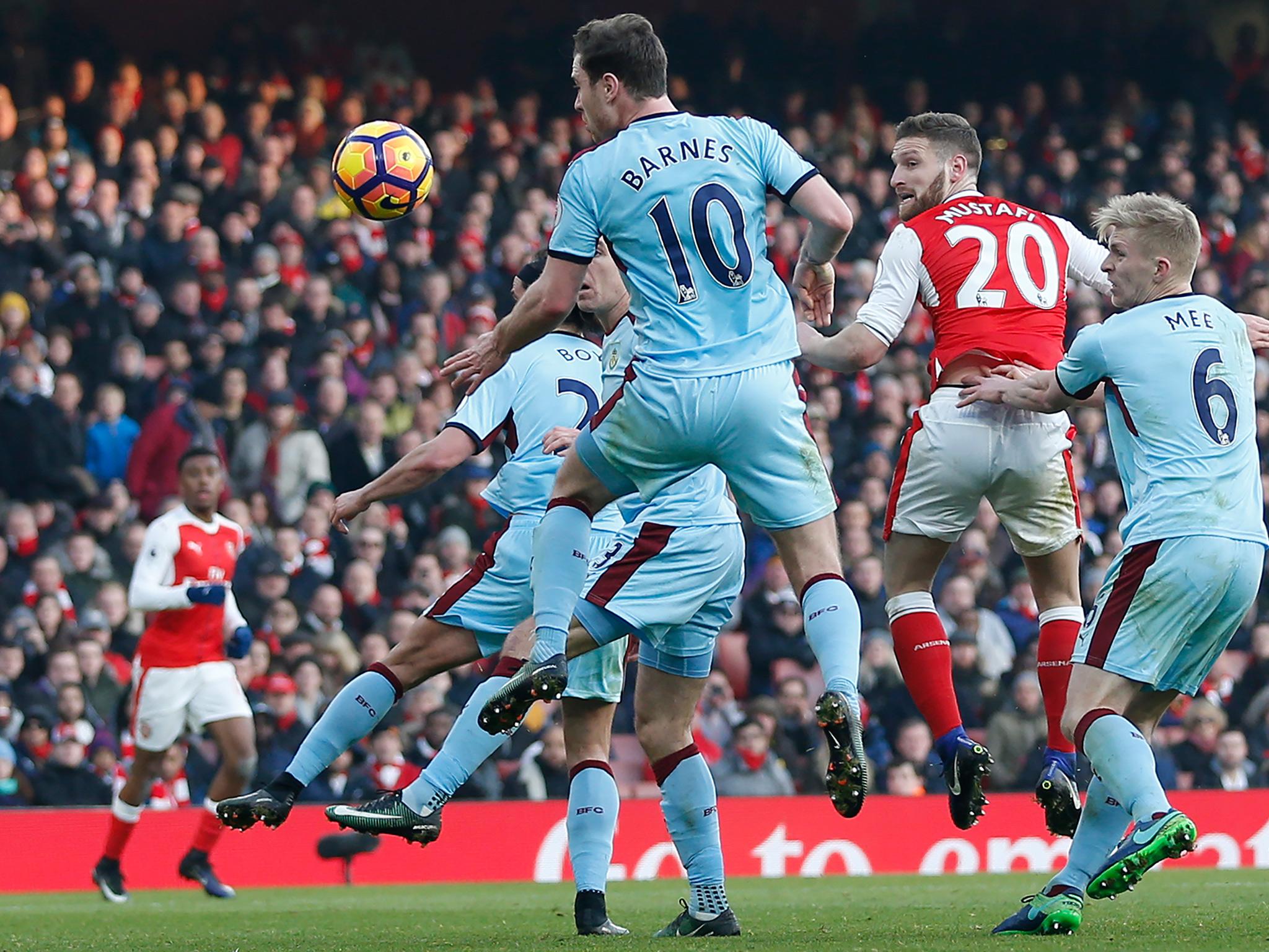 Scored the opener for Arsenal following a worthy penalty shout. Defended well, also.